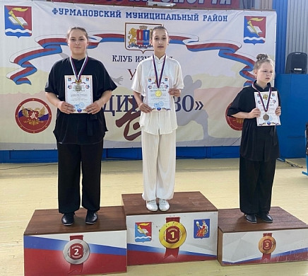 В Фурмановском районе прошло первенство по ушу таолу
